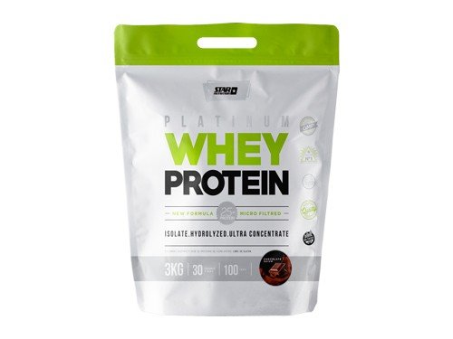 Star Nutrition Platinum Whey Protein Zipper Pack 3kg  Sabor: Chocolate