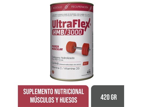 Ultraflex Hmb/3000 Fuerza Muscular Polvo Lata 420g