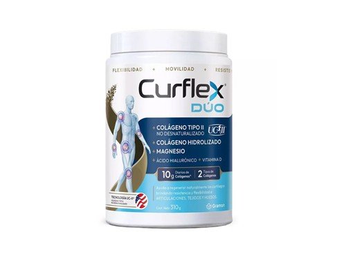 Curflex Dúo Colágeno Magnesio Polvo X 310 gr