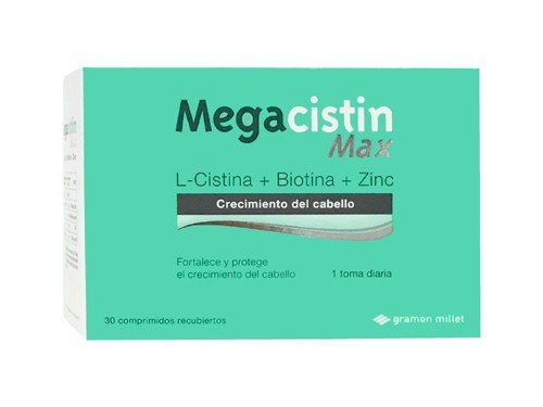 Megacistin Max Fortalecedor Anticaida Cabello 30 comprimidos