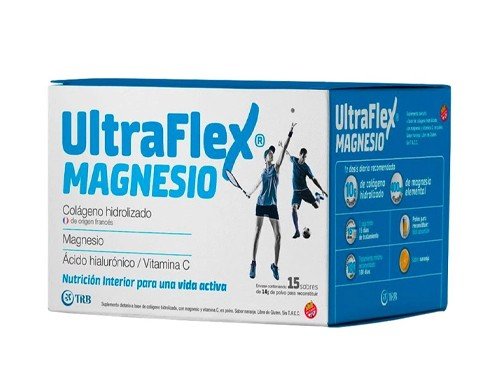 Suplemento Dietario Ultraflex Magnesio Sobres x 15 und