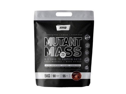 MutantMass Vainilla Ice Cream x 5Kg Zipper Pack Chocolate