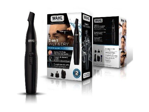 Recortador Nasal a Pilas 3 en 1 Wet & Dry Wahl