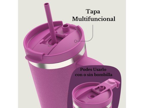 Vaso Termico Contigo c/manija Streeterville 1180 Ml Galactic 29hs FRIO