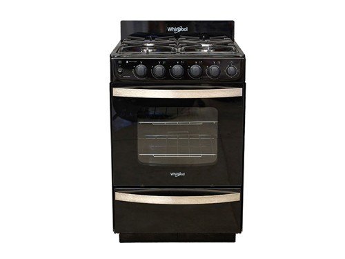 Cocina WFN57DI Ancho 56Cm Color Negra Tipo Multigas Whirlpool