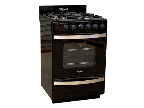 Cocina WFN57DI Ancho 56Cm Color Negra Tipo Multigas Whirlpool