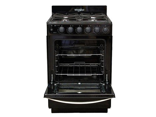 Cocina WFN57DI Ancho 56Cm Color Negra Tipo Multigas Whirlpool