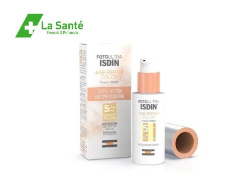 ISDIN Fotoultra age repair FPS 50 Fusion Water con color 50ml