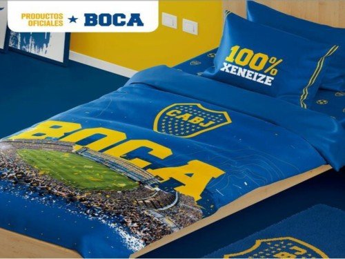 Sabanas Boca Juniors licencia oficial 1 1/2 Plazas