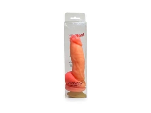 Dildo Pene Realistico 17x4,5CM Consolador Con Sopapa Macizo Silicona