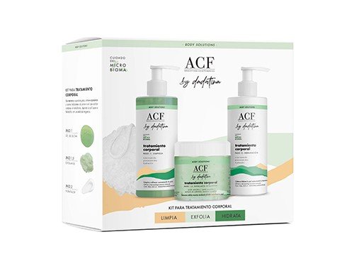 Kit cuidado corporal limpieza exfoliación hidratación- ACF by dadatina