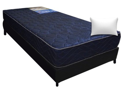 CONJUNTO SOMMIER DESEO ROYAL 1 PLAZA 80X190 + 1 ALMOHADA DE REGALO