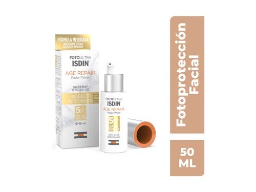 Fotoprotector Isdin Ultra Age Repare Water Fluido 50ml