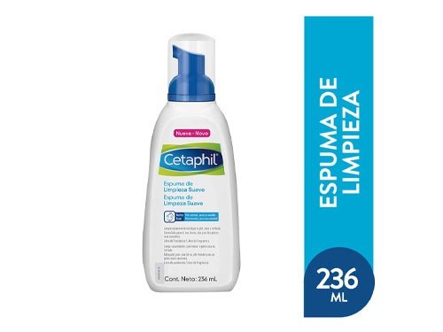 Espuma De Limpieza Facial Suave Cetaphil 236ml