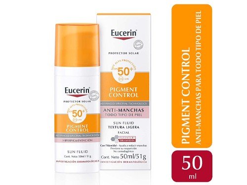 Protector solar facial Pigment Control Eucerin FPS 50 50 ml