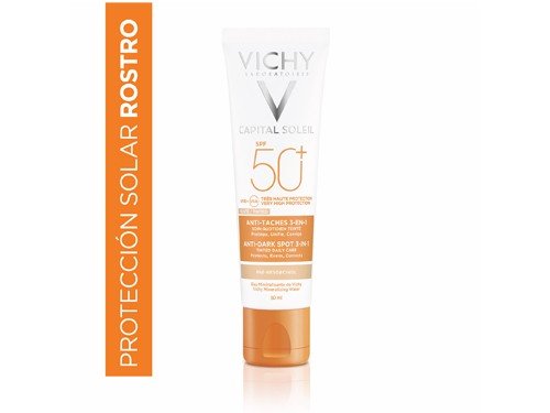 Protector Solar Anti Manchas Vichy Capital Soleil Fps 50+ 3 en 1 50ml