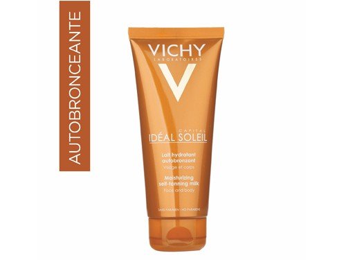 Protector Solar Leche Autobronceante Corporal Vichy Ideal Soleil 100ml