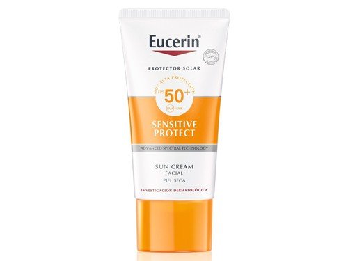 Protector solar facial Eucerin Sensitive Protect FPS50+ 50ml