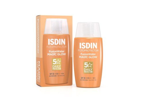 Fotoprotector ISDIN Fusion Water Magic Glow FPS30 Crema 50ml