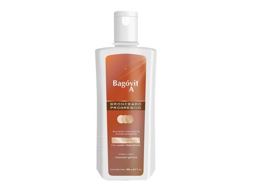 Emulsión Autobronceante Bagóvit Hidratante 200g