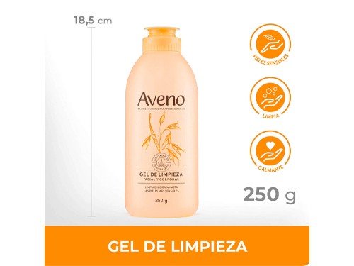 Gel de Limpieza Aveno Facial Corporal x250gr