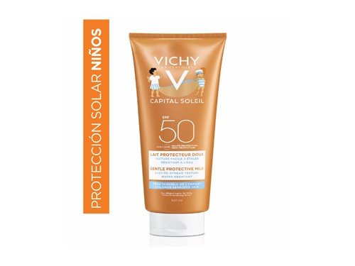 Protector Solar Vichy Ideal Soleil Fps50 Leche Niños 300ml