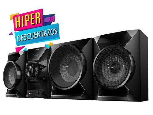 Equipo de Música 700W Bluetooth USB AM/FM CD  SONY Mhc-ecl99bt