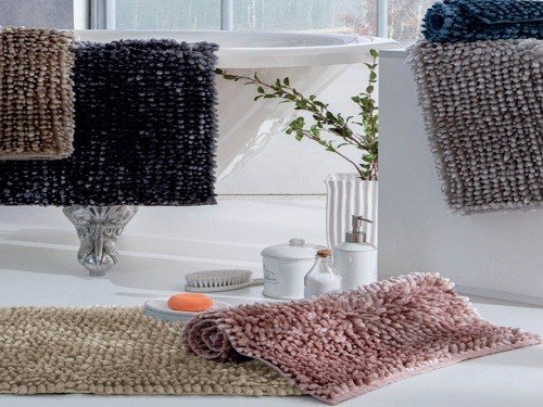 Alfombra De Baño Bouclé Paris Mullida Antideslizante 50x70cm