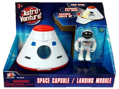 Figura Astro Venture con capsula espacial