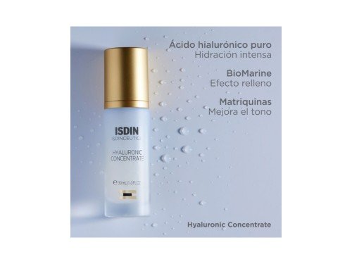 Sérum ligero ultrahidratante Hyaluronic Concentrate ISDIN Isdinceutics