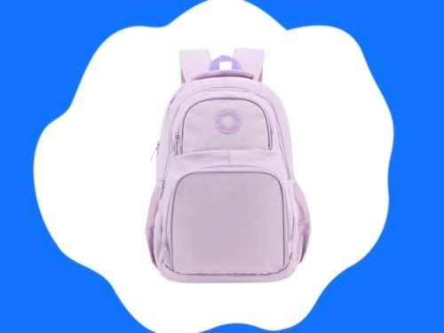 Mochila Espalda Influencer 18 Pulgadas Sweet Lila