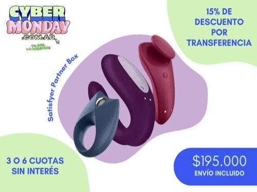 Anillo, Partner y Vibrador para Ropa Interior con Bluetooth Satisfyer