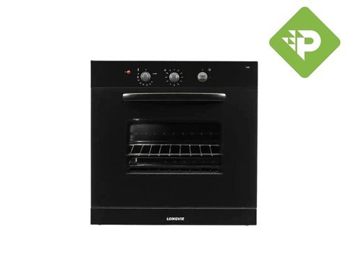 Horno A Gas 68,5Lts 60X60Cm Negro Longvie