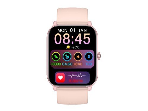 Smartwatch Nictom Nt14 1,75 Notificaciones De Mensajes Rosa