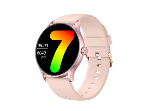 Smartwatch Nictom Nt16 1,28 Notificaciones Control Música Rosa