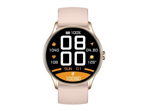 Smartwatch Nictom Nt16 1,28 Notificaciones Control Música Rosa