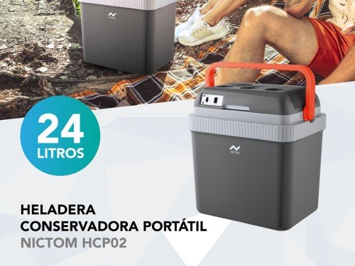 Conservadora Portátil Eléctrica Frío Calor 12v 24lts