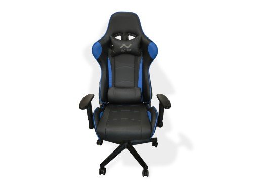 Silla Gamer Ergonómica Sg02 Nictom Pc Reclinable Azul