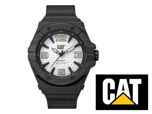 Reloj Cat Hombre Le.111.21.231 Sumergible 10 ATM Malla Caucho