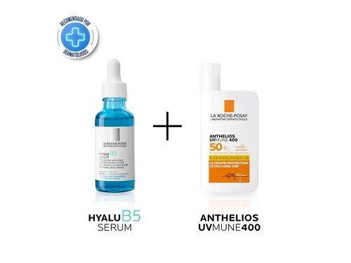 Combo HYALU B5 SERUM + ANTHELIOS FLUID + REGALO