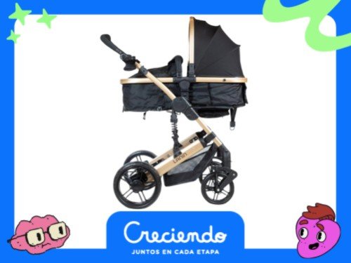 Cochecito Mega Baby Cuna Paseo Bebe Lanin Convertible