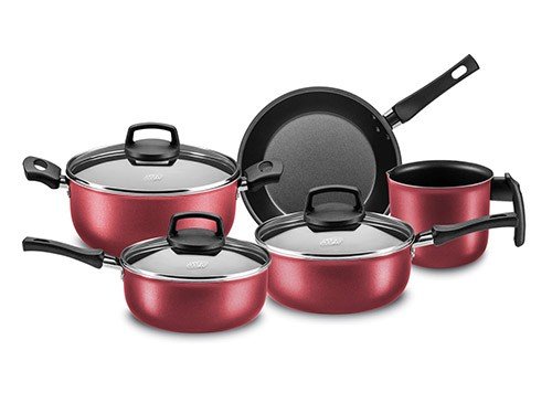 Set Batería de Cocina 5 Piezas Safira con Antiadherente MTA