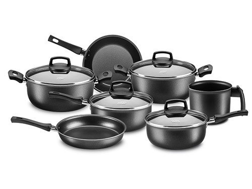 Set Batería de Cocina 7 Piezas Safira con Antiadherente MTA