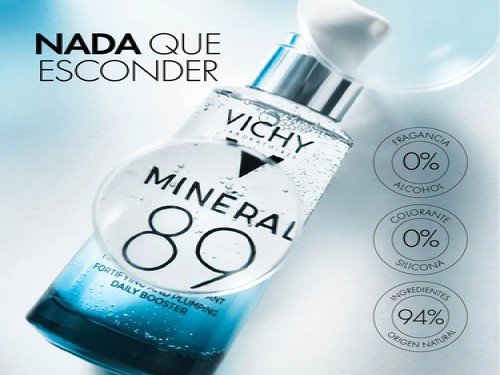 Mineral 89 Agua Termal Mineralizante + Acido Hialuronico 50Ml De Vichy