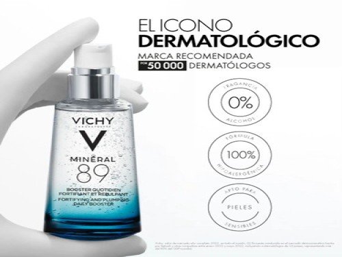 Mineral 89 Agua Termal Mineralizante + Acido Hialuronico 50Ml De Vichy