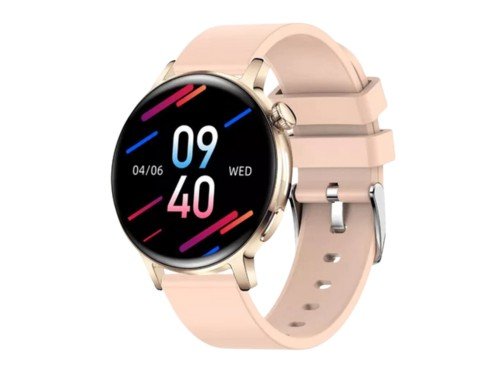 Reloj Inteligente Smart Kassel Malla Silicona Rosa