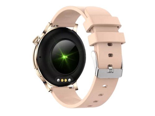 Reloj Inteligente Smart Kassel Malla Silicona Rosa