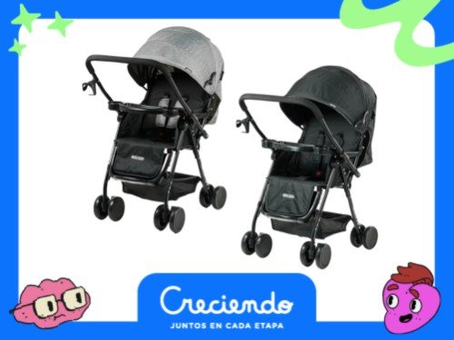 Coche Cuna Bebé Mega Baby Marsella Manija Reversible