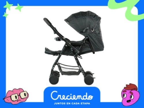 Coche Cuna Bebé Mega Baby Marsella Manija Reversible