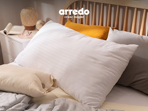 Almohada King Size Cilindro Compacta